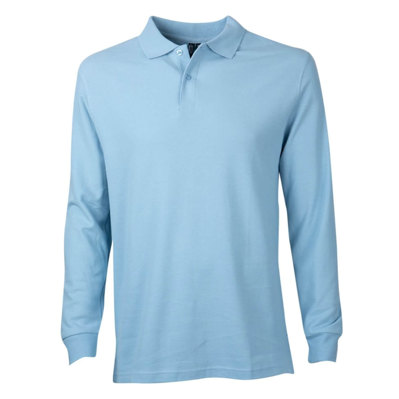 Polera polo Piqué manga larga